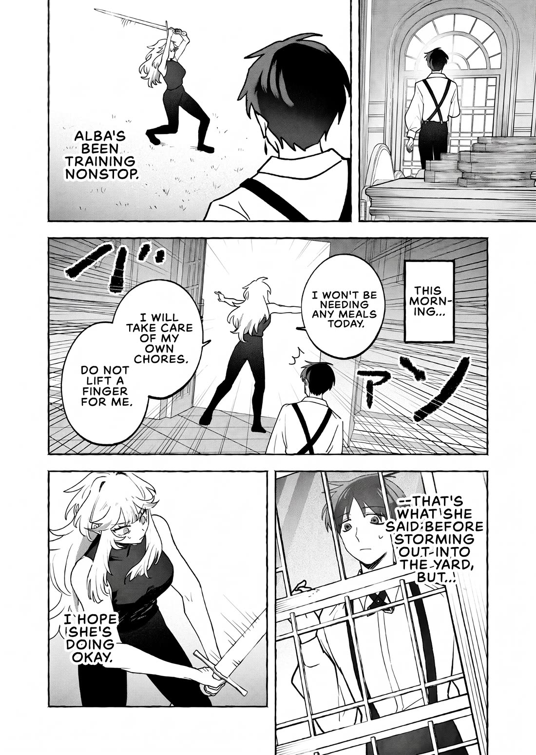 I Kept Spoiling a Female Knight Who Knew Nothing but Fighting Chapter 7 page 12 - Chapter 7