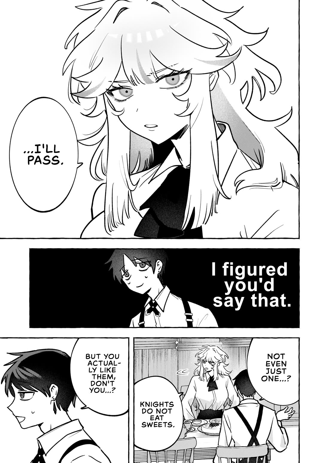 I Kept Spoiling a Female Knight Who Knew Nothing but Fighting Chapter 7 page 3 - Chapter 7