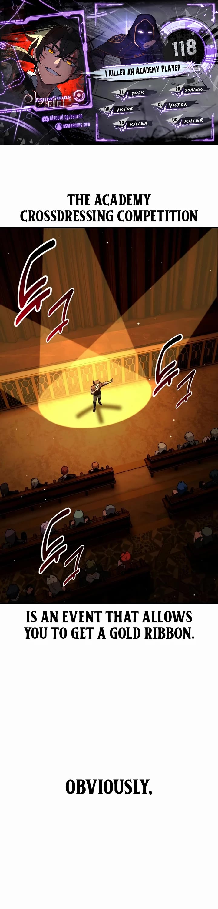 I Killed an Academy Player Chapter 118 page 1 - Chapter 118