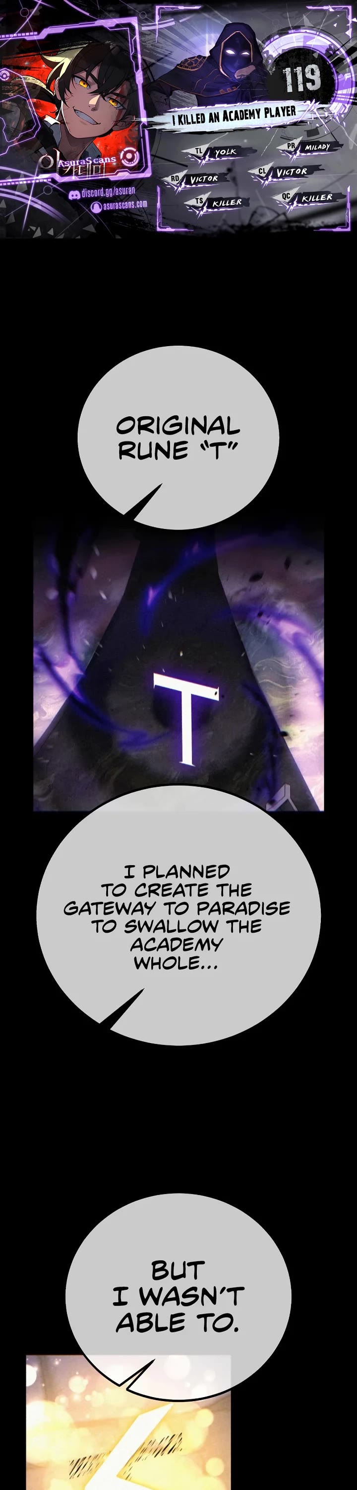 I Killed an Academy Player Chapter 119 page 1 - Chapter 119