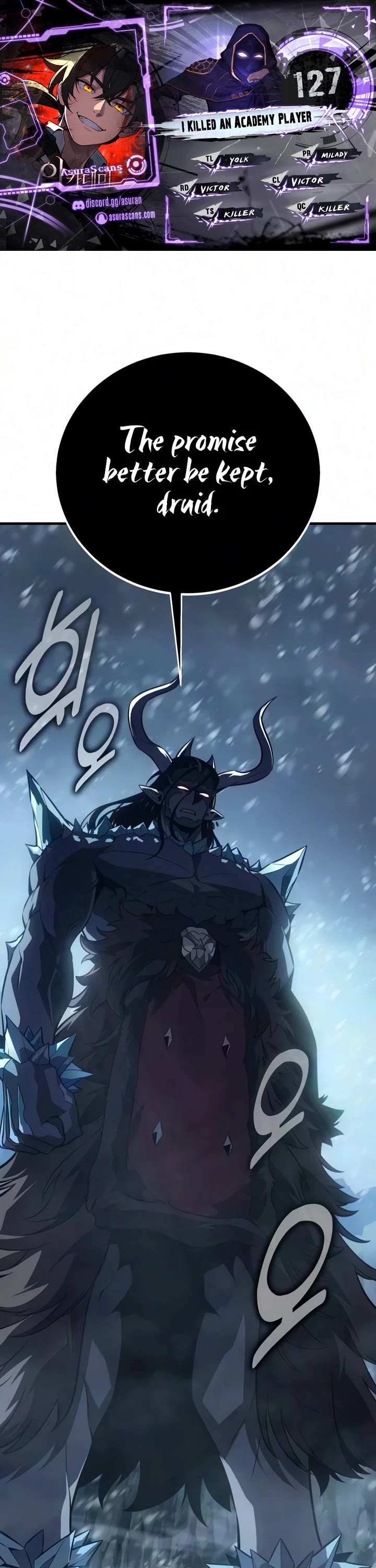 I Killed an Academy Player Chapter 127 page 1 - Chapter 127