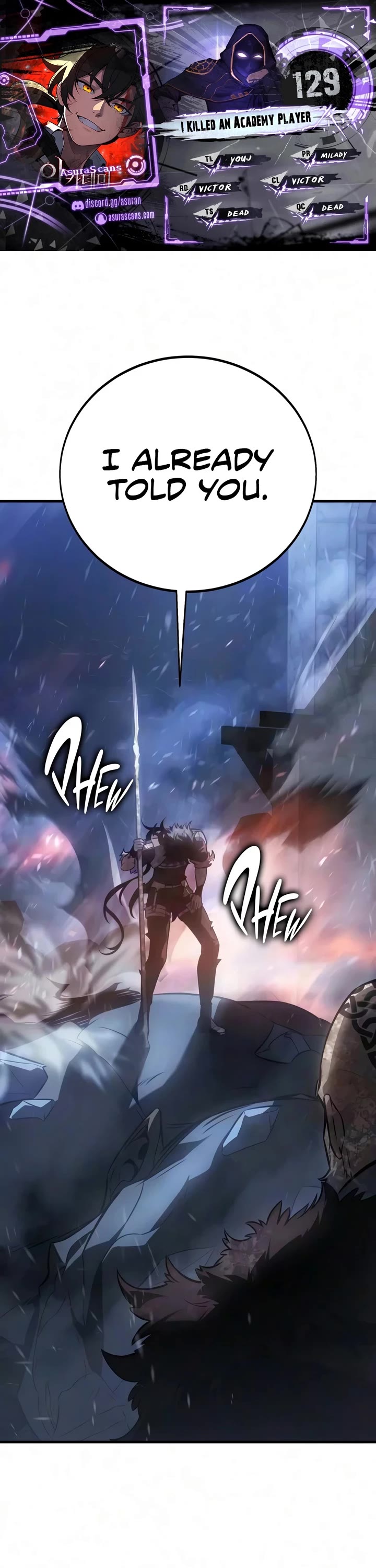 I Killed an Academy Player Chapter 129 page 1 - Chapter 129