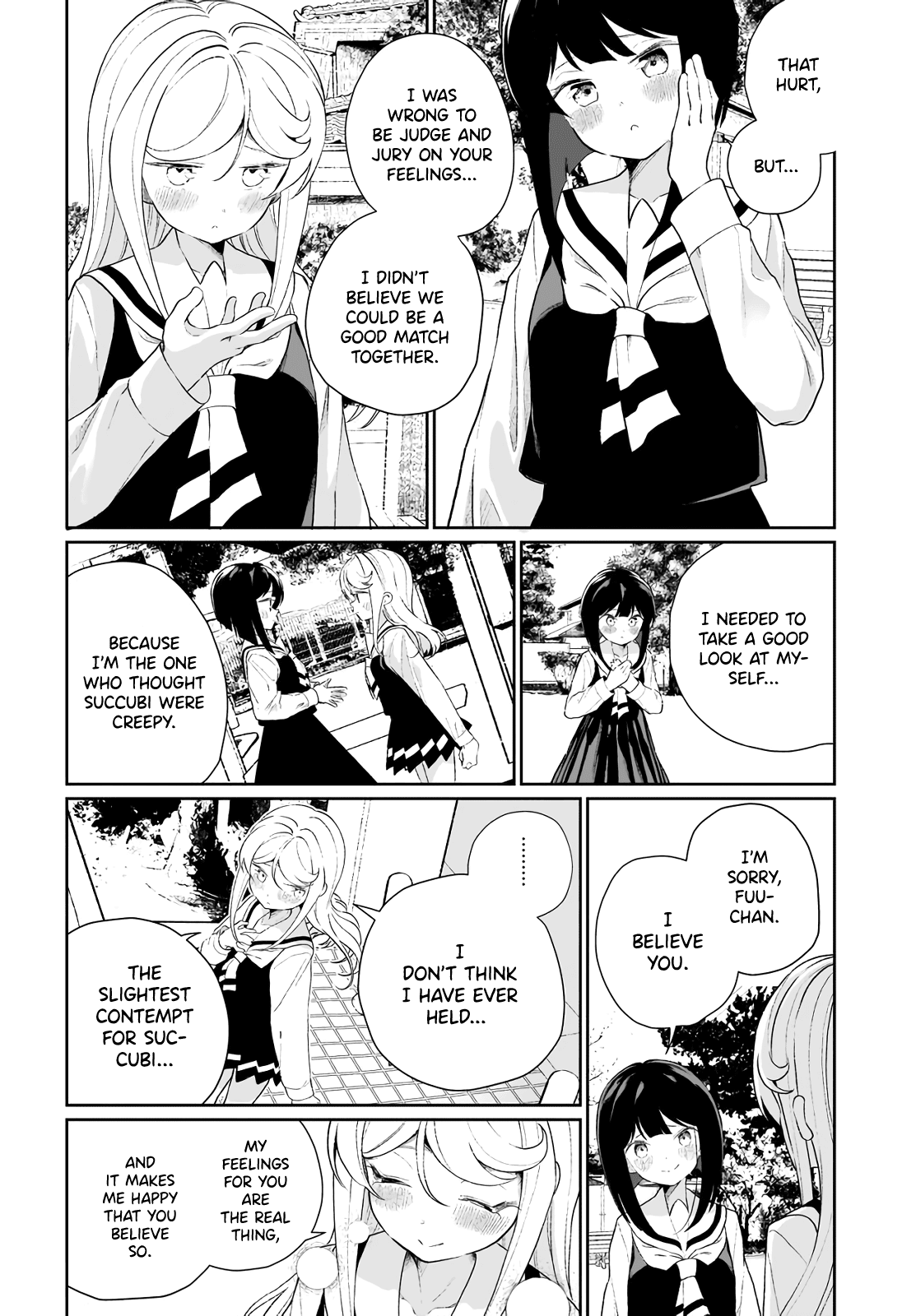 I Kissed a Succubus Chapter 11 page 12 - Chapter 11: After a fight, we make up