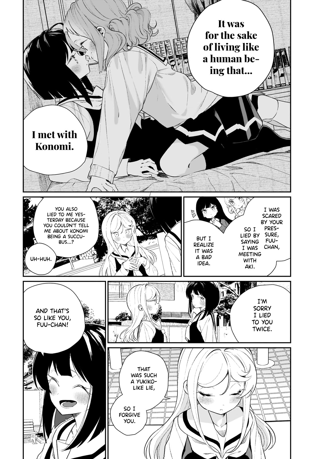 I Kissed a Succubus Chapter 11 page 14 - Chapter 11: After a fight, we make up