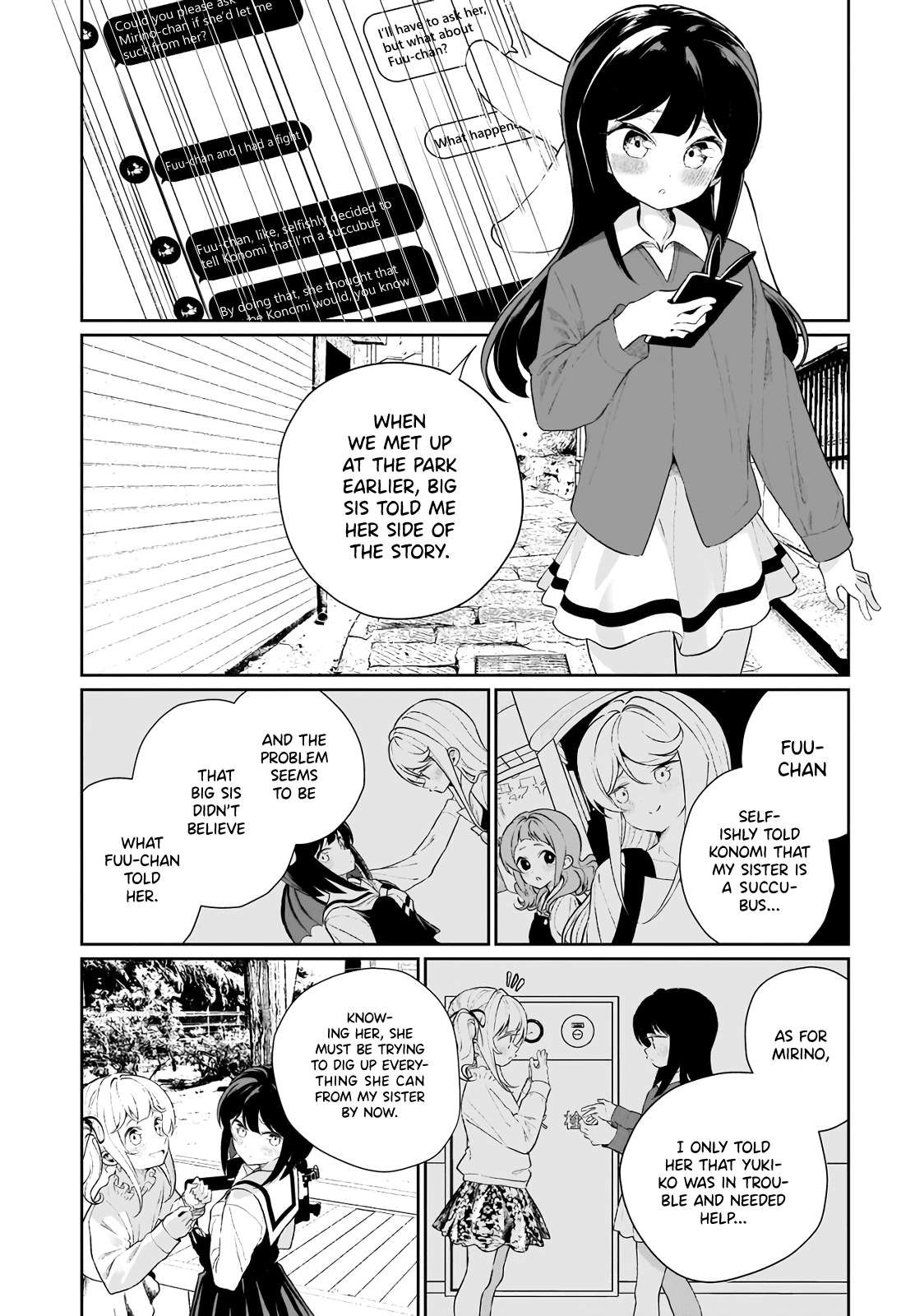 I Kissed a Succubus Chapter 11 page 3 - Chapter 11: After a fight, we make up