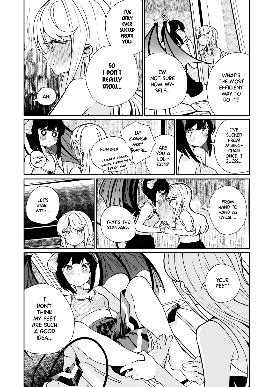 I Kissed a Succubus Chapter 14 page 11 - Chapter 14: Their relationship...