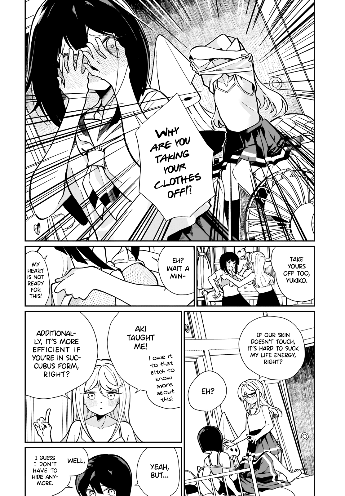 I Kissed a Succubus Chapter 14 page 8 - Chapter 14: Their relationship...
