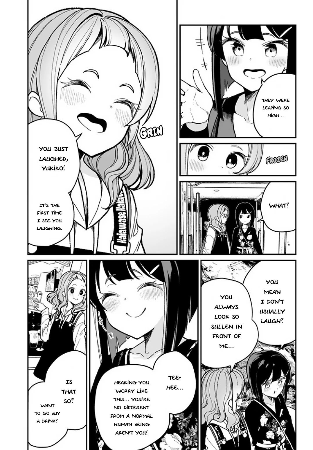 I Kissed a Succubus Chapter 3 page 11 - Chapter 3: She is next to that girl, that girl who is not me.