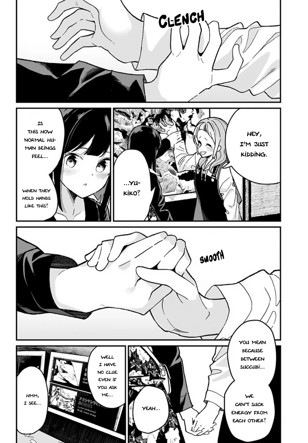 I Kissed a Succubus Chapter 3 page 14 - Chapter 3: She is next to that girl, that girl who is not me.