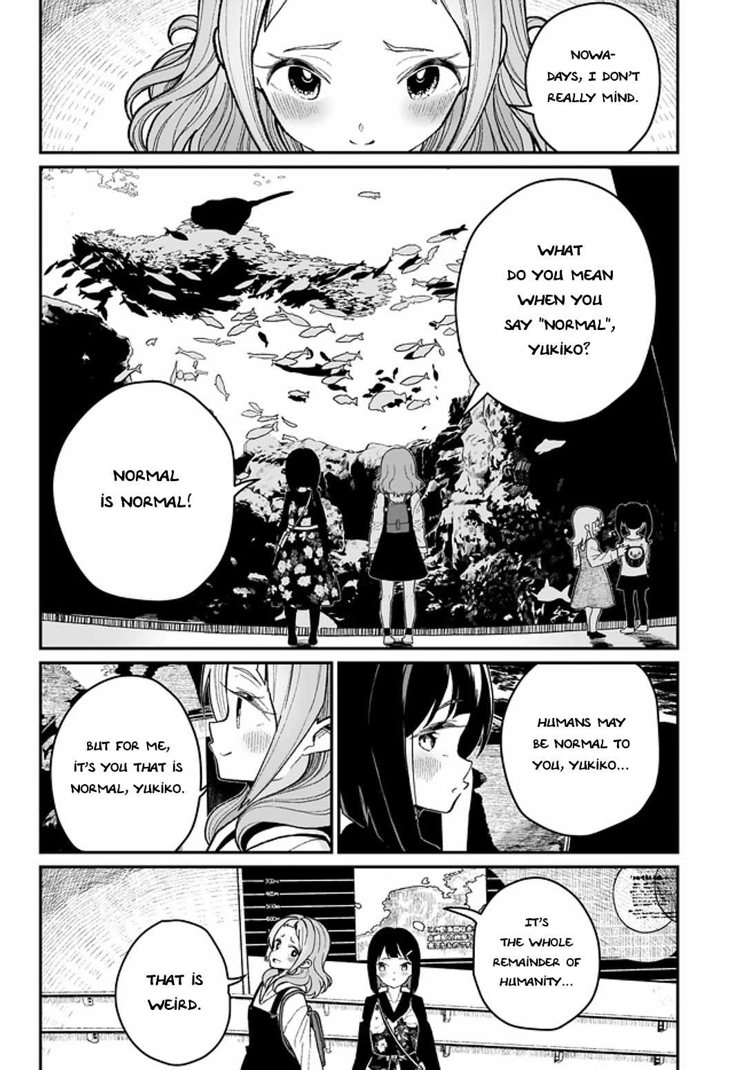 I Kissed a Succubus Chapter 3 page 8 - Chapter 3: She is next to that girl, that girl who is not me.
