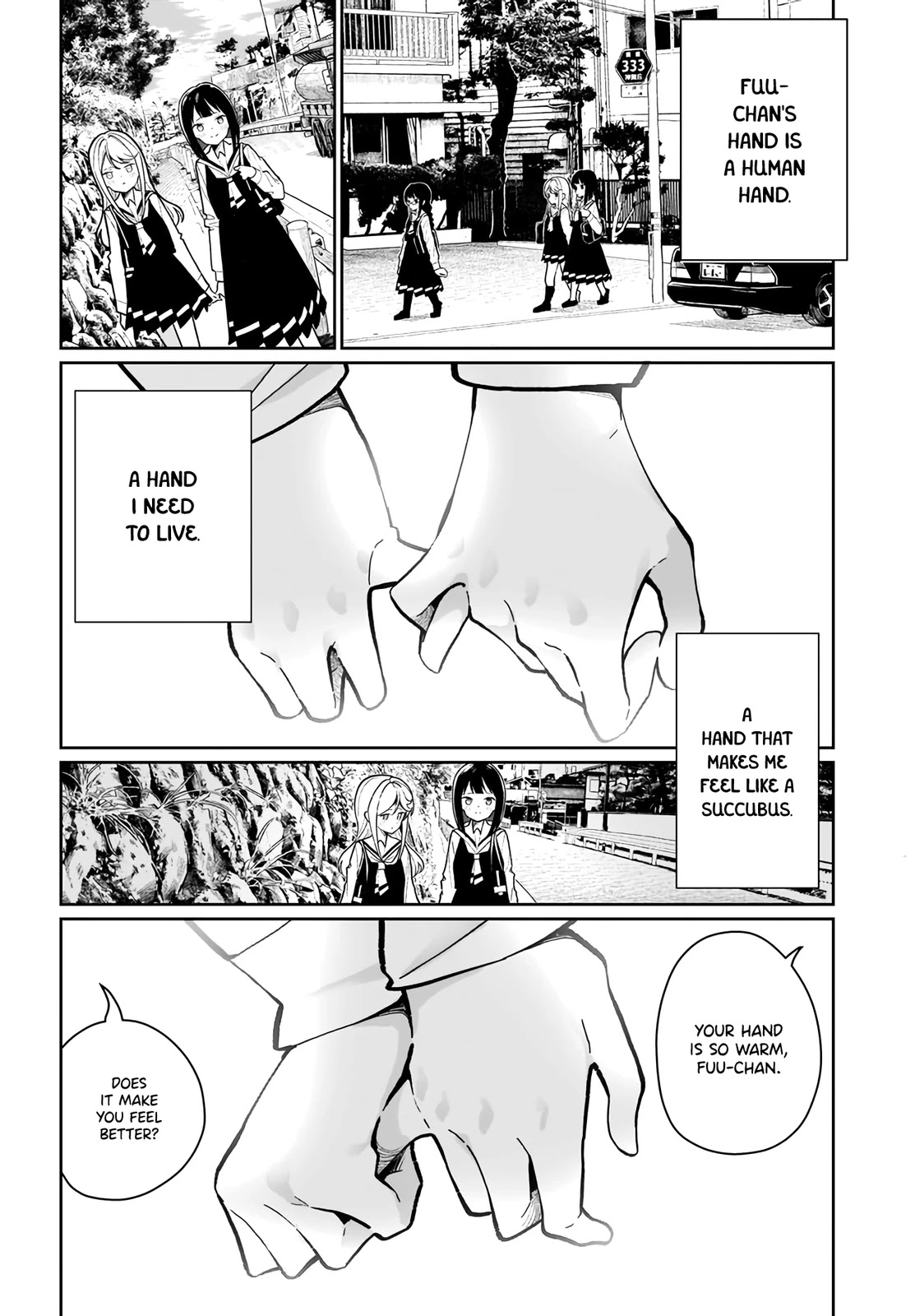I Kissed a Succubus Chapter 5 page 2 - Chapter 5: Hand to hand contact, what does that mean...?