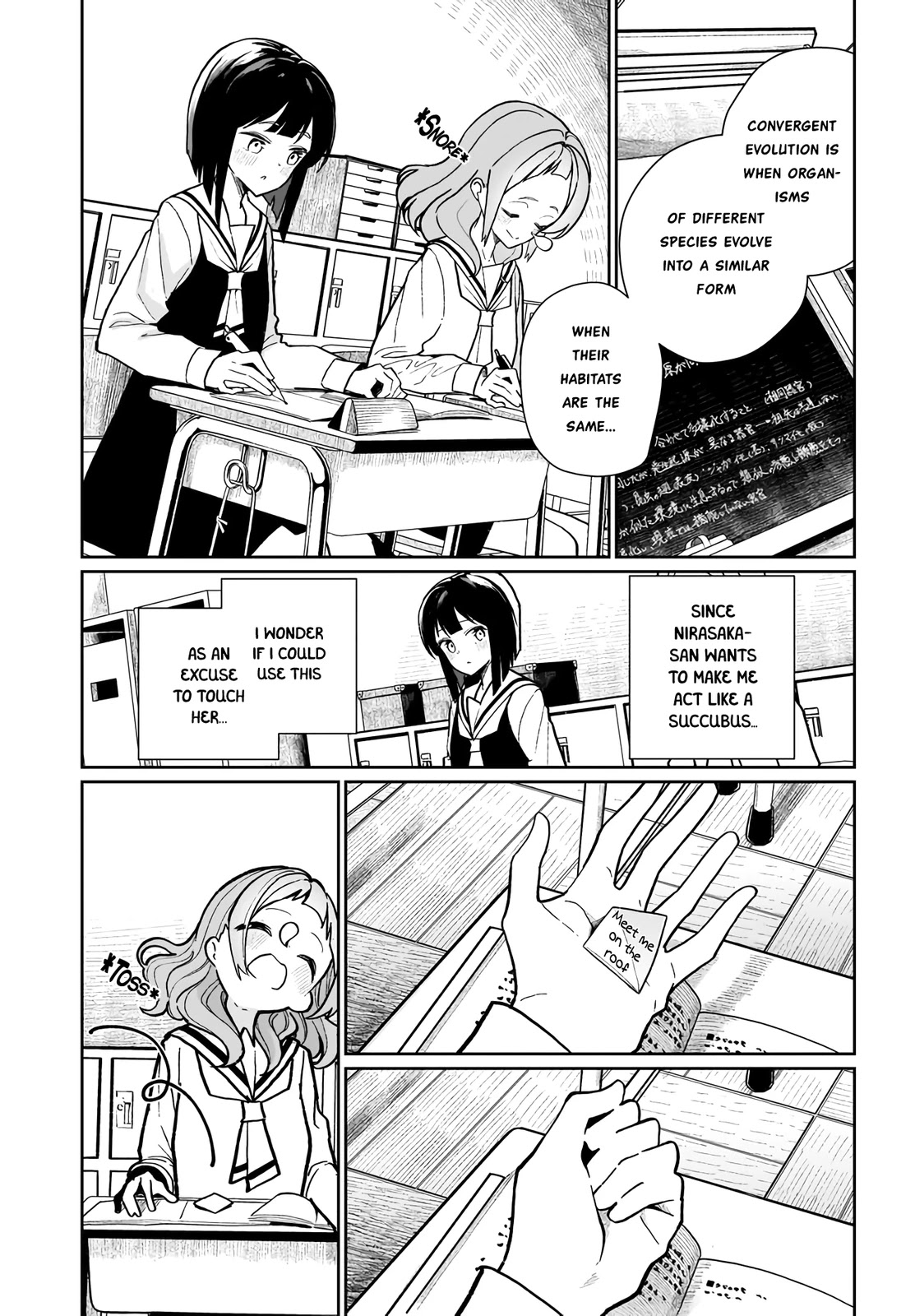 I Kissed a Succubus Chapter 5 page 5 - Chapter 5: Hand to hand contact, what does that mean...?