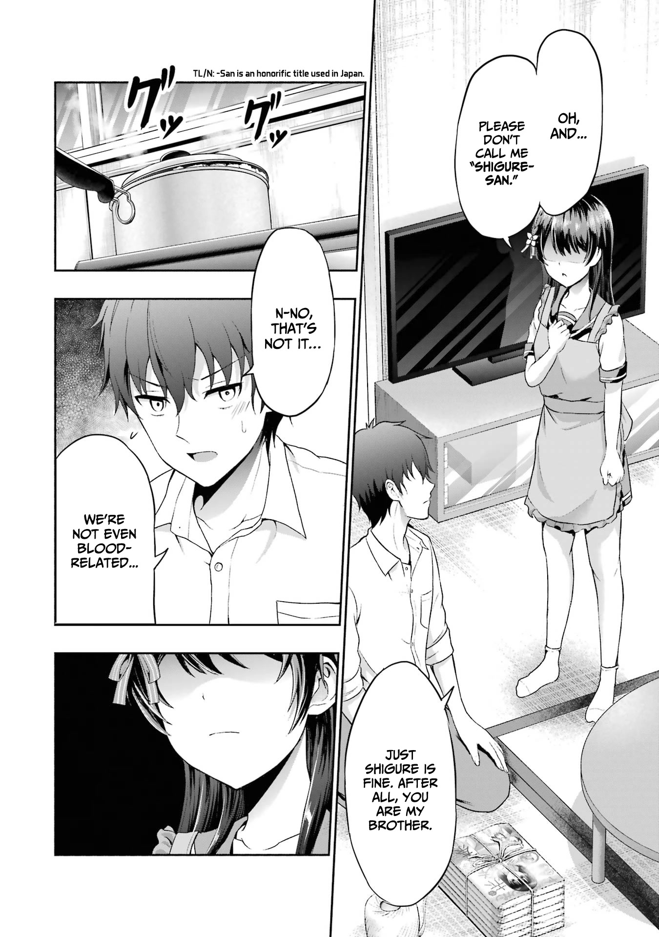 I Kissed My Girlfriend's Little Sister ♥ Chapter 2 page 17 - Chapter 2: Bewilderment x Contact