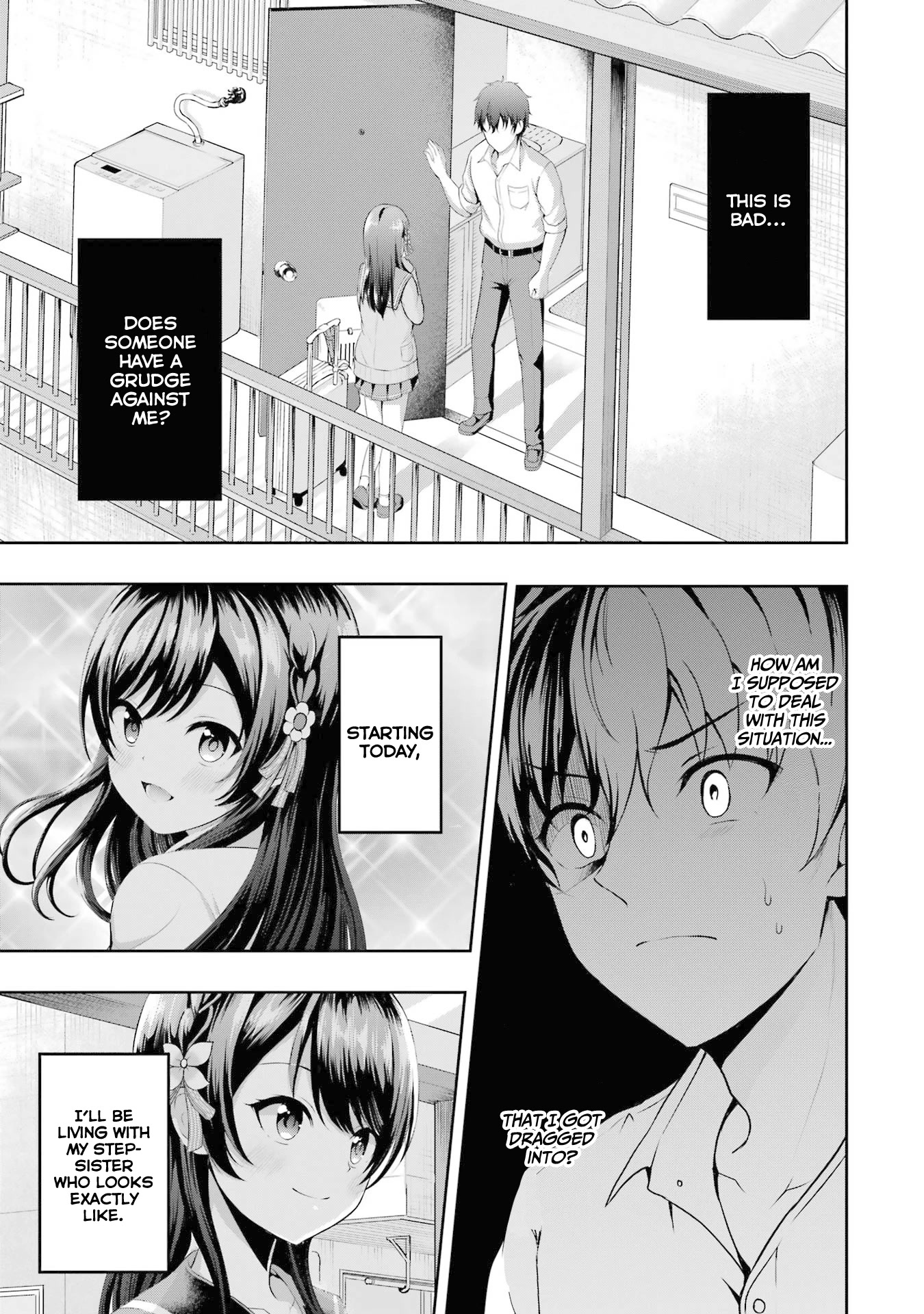 I Kissed My Girlfriend's Little Sister ♥ Chapter 2 page 2 - Chapter 2: Bewilderment x Contact