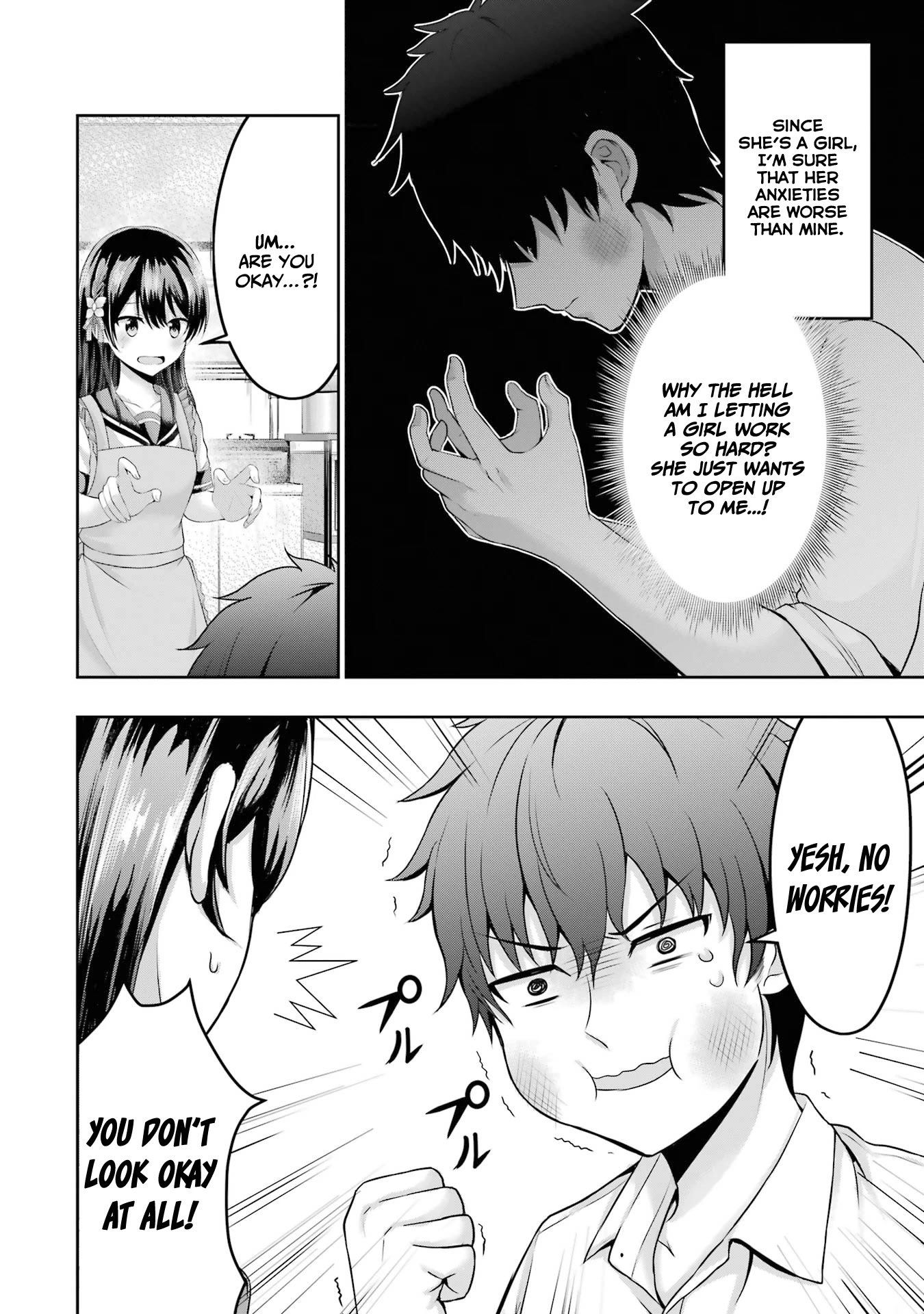 I Kissed My Girlfriend's Little Sister ♥ Chapter 2 page 21 - Chapter 2: Bewilderment x Contact