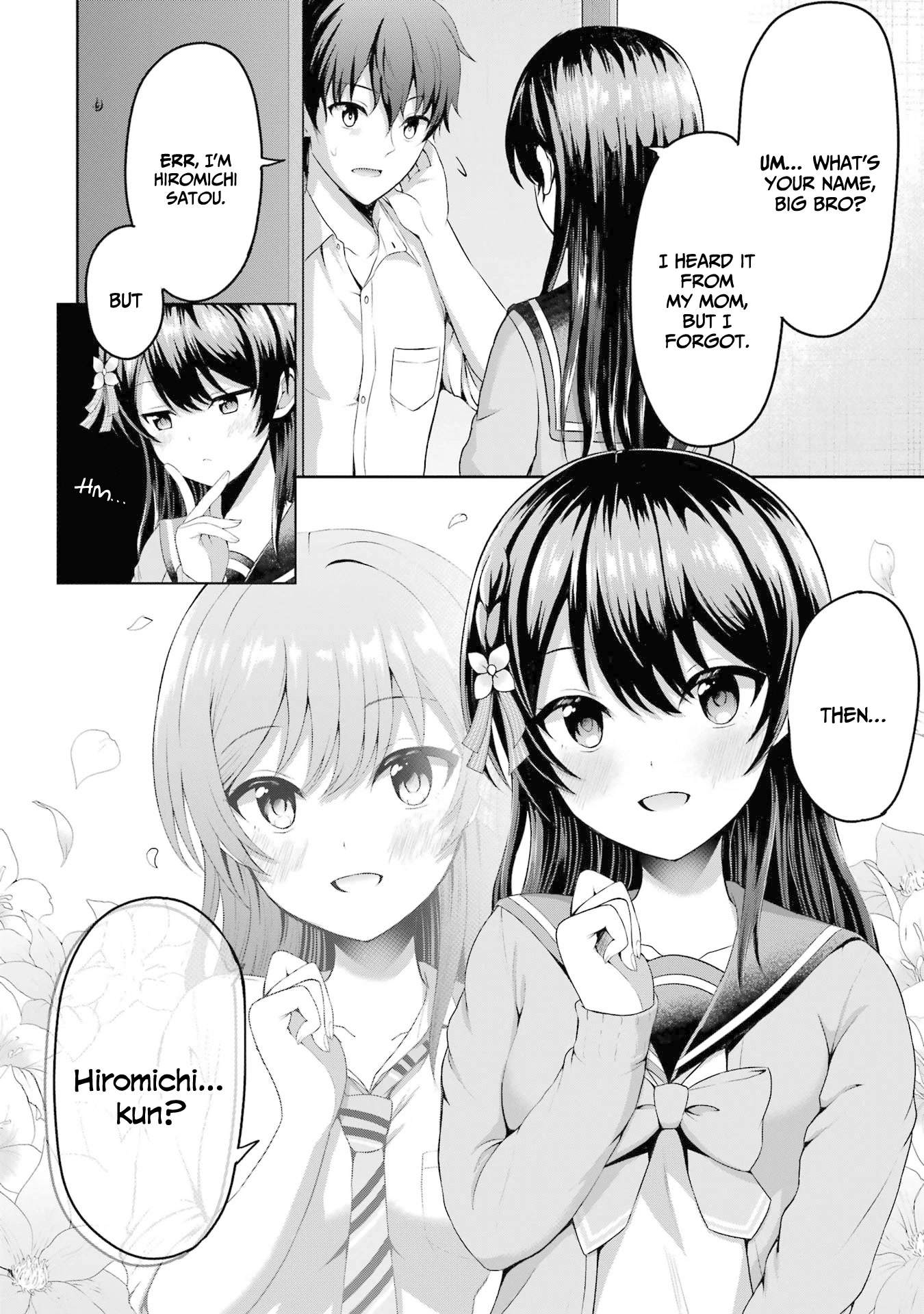 I Kissed My Girlfriend's Little Sister ♥ Chapter 2 page 5 - Chapter 2: Bewilderment x Contact