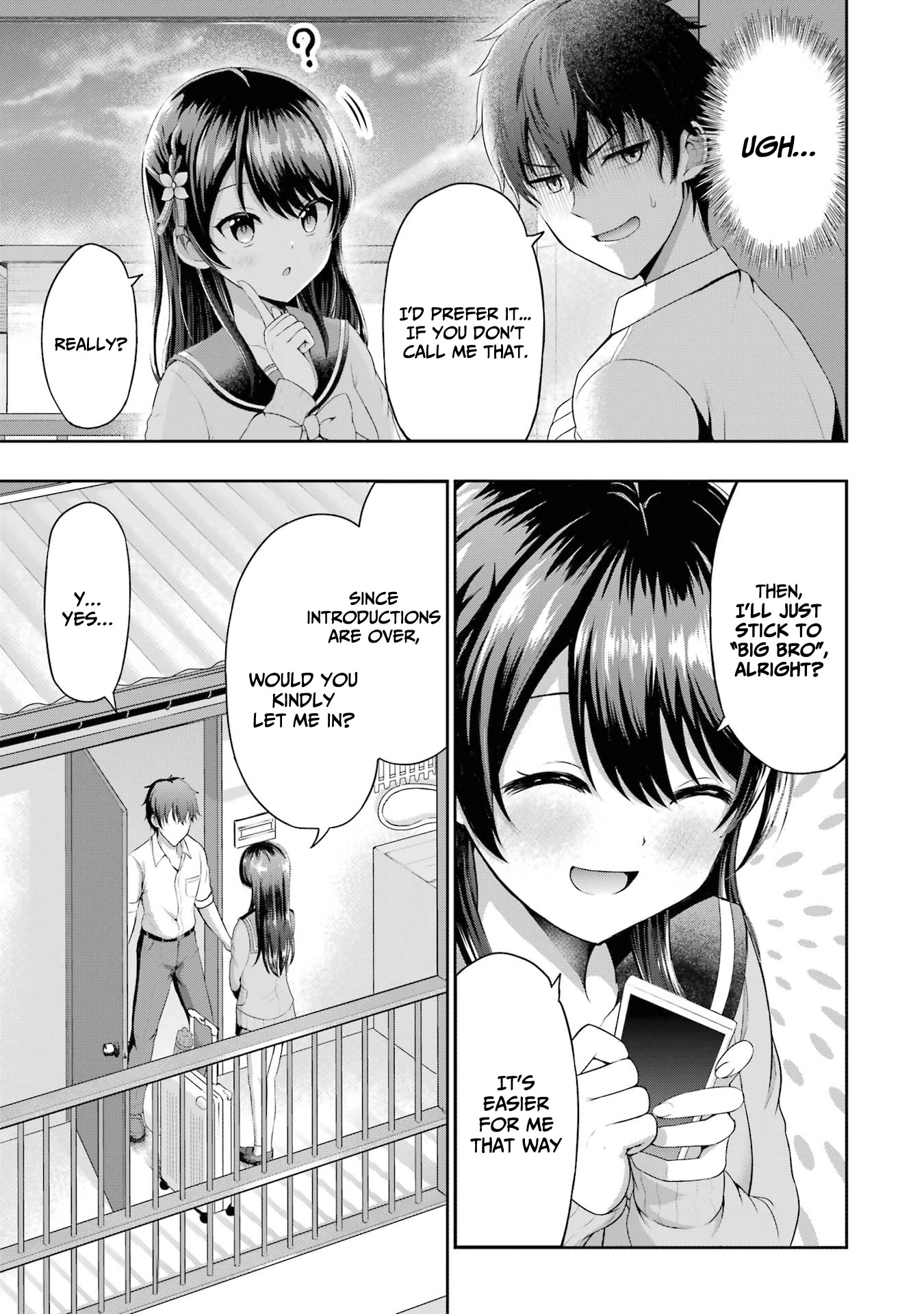 I Kissed My Girlfriend's Little Sister ♥ Chapter 2 page 6 - Chapter 2: Bewilderment x Contact