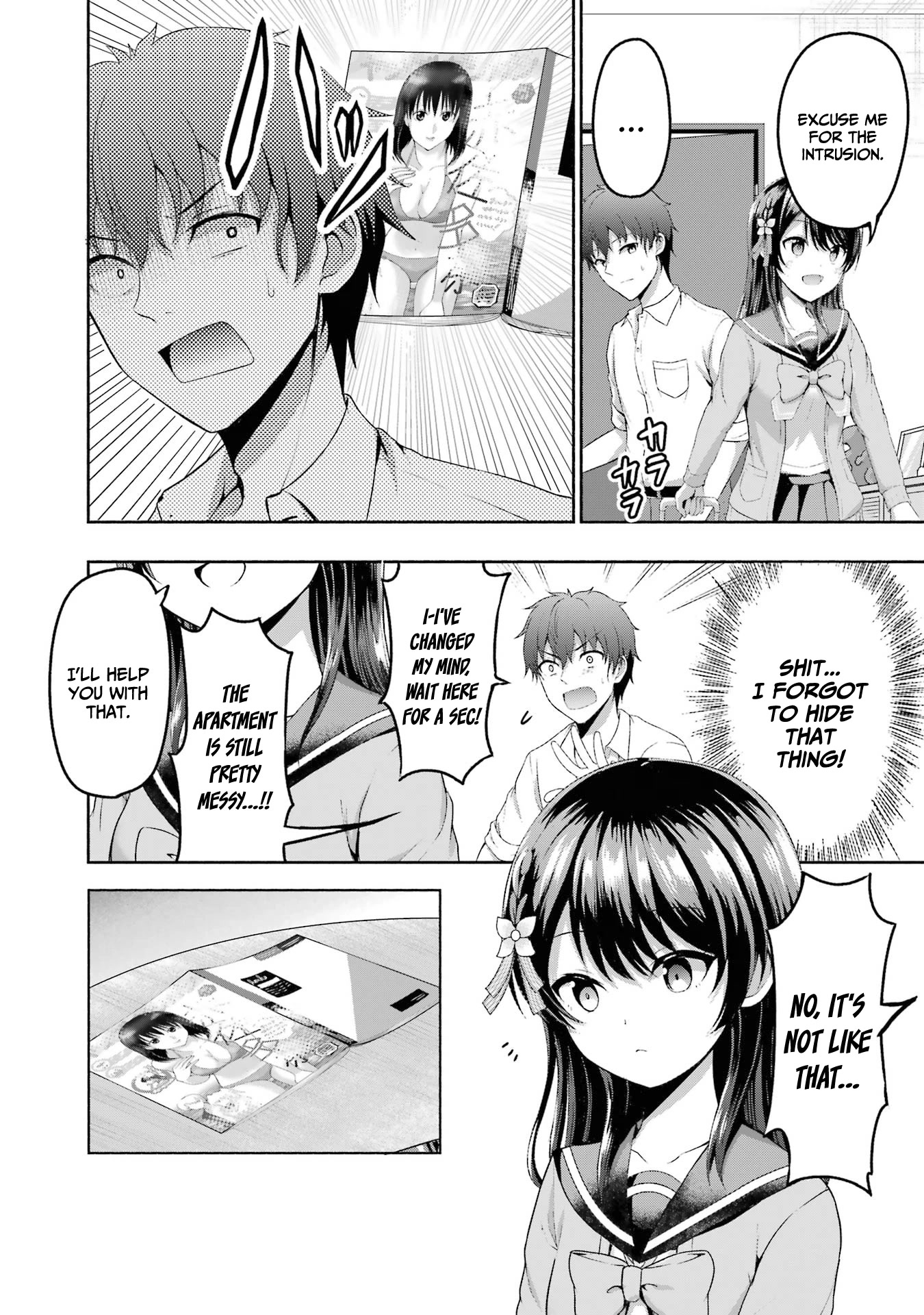 I Kissed My Girlfriend's Little Sister ♥ Chapter 2 page 7 - Chapter 2: Bewilderment x Contact