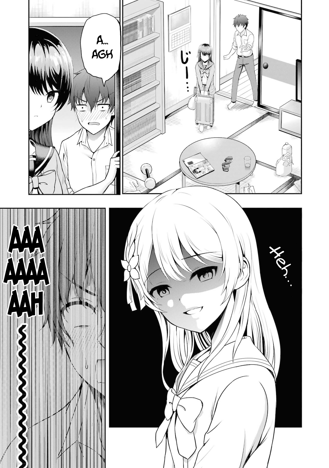 I Kissed My Girlfriend's Little Sister ♥ Chapter 2 page 8 - Chapter 2: Bewilderment x Contact