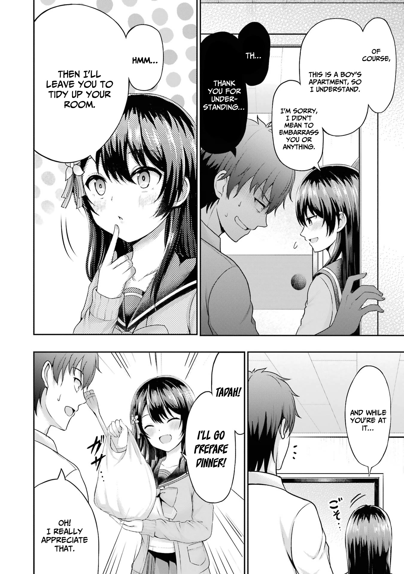 I Kissed My Girlfriend's Little Sister ♥ Chapter 2 page 9 - Chapter 2: Bewilderment x Contact