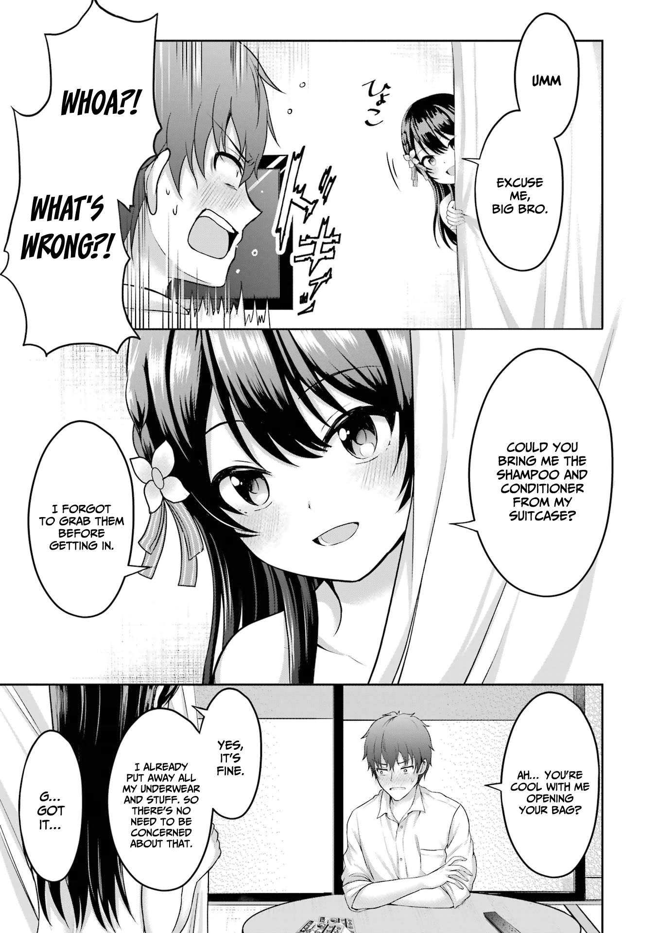 I Kissed My Girlfriend's Little Sister ♥ Chapter 3 page 12 - Chapter 3: Tease x Strip