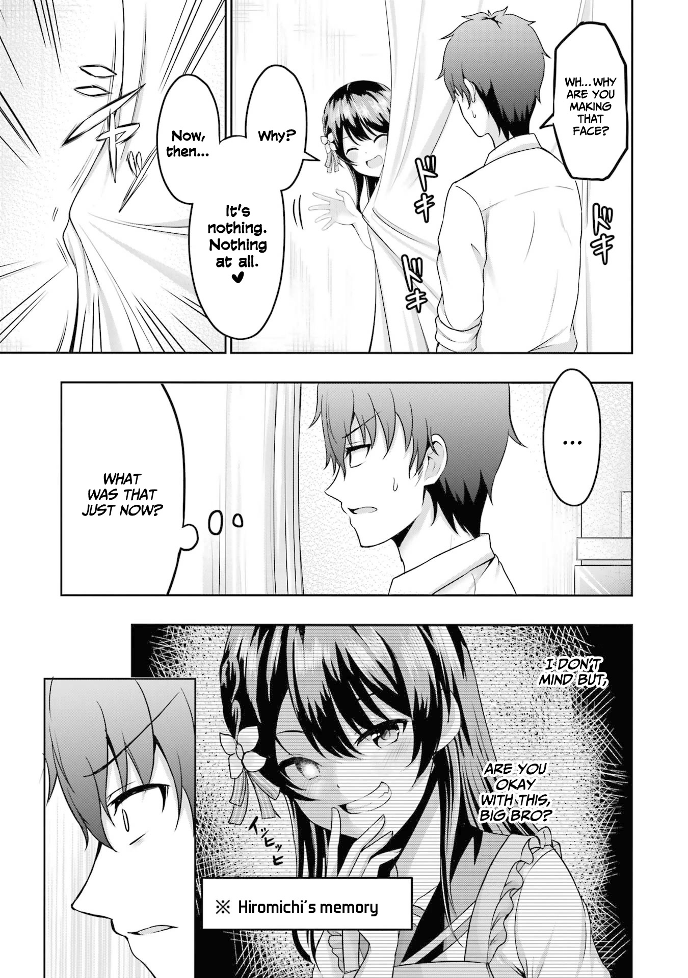 I Kissed My Girlfriend's Little Sister ♥ Chapter 3 page 14 - Chapter 3: Tease x Strip