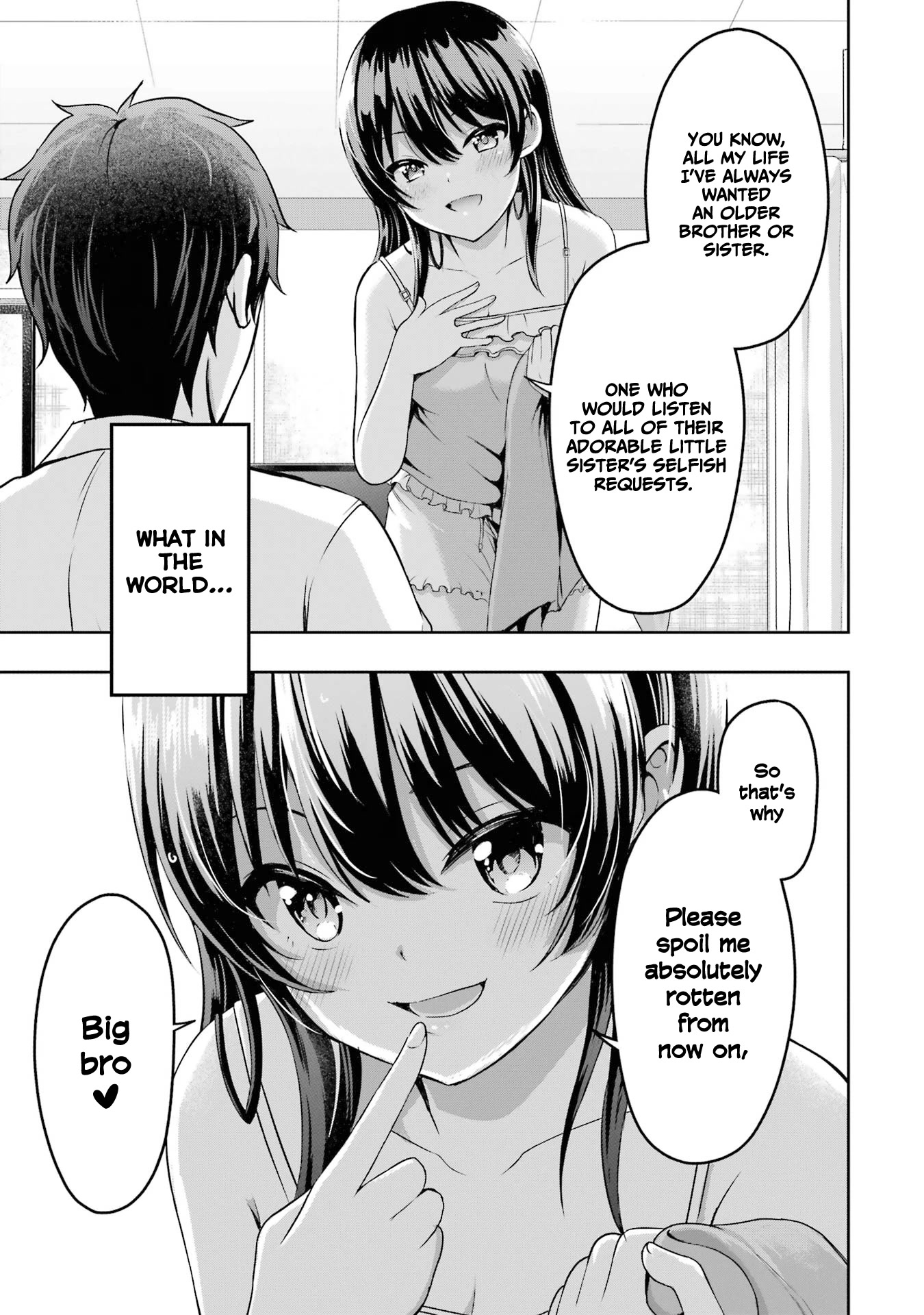 I Kissed My Girlfriend's Little Sister ♥ Chapter 3 page 27 - Chapter 3: Tease x Strip
