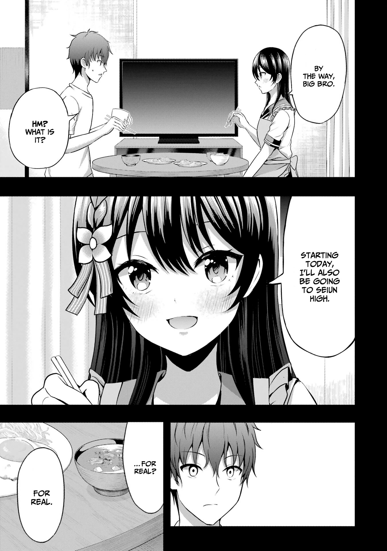 I Kissed My Girlfriend's Little Sister ♥ Chapter 4 page 4 - Chapter 4: Reunion x Sisters