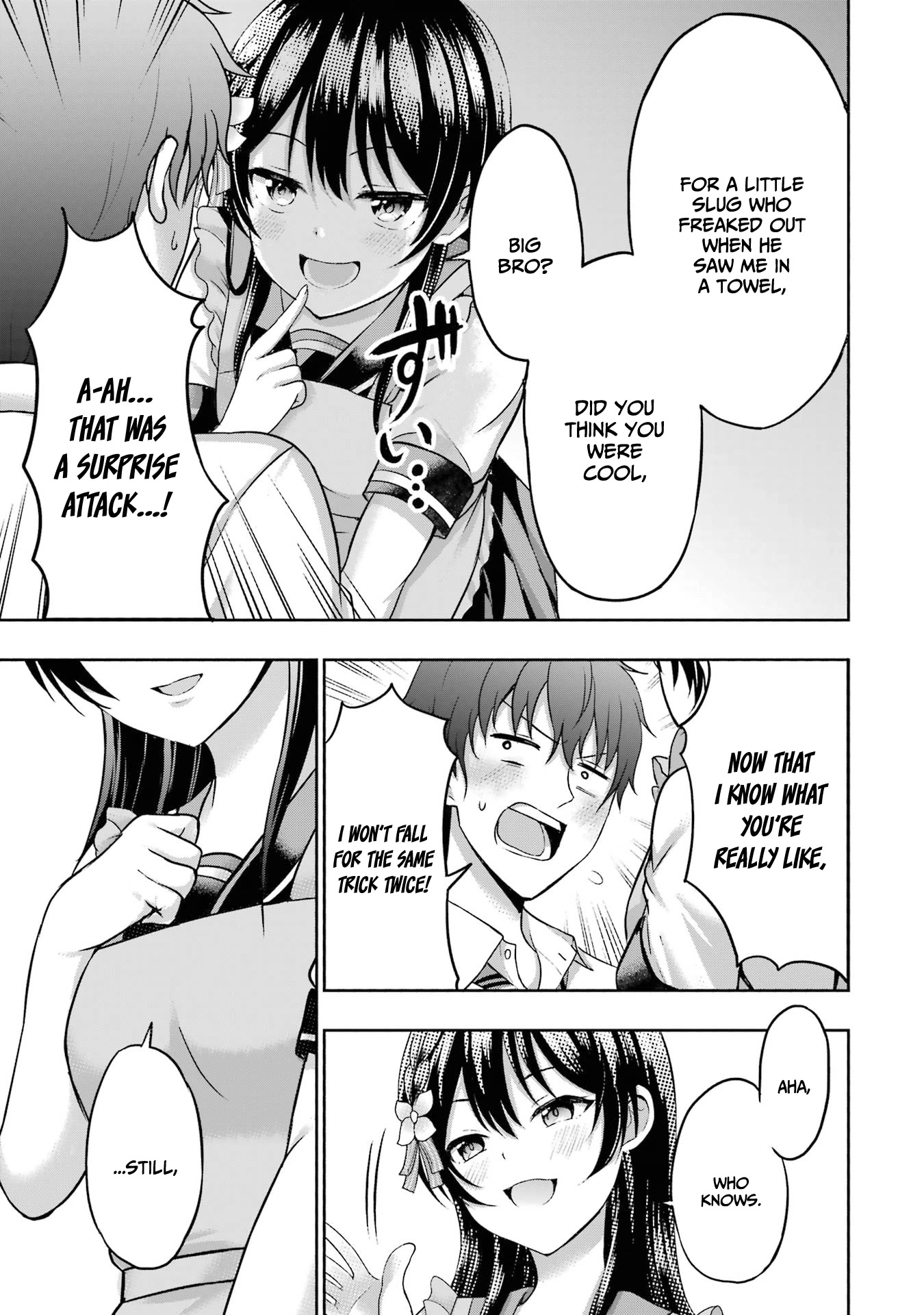 I Kissed My Girlfriend's Little Sister ♥ Chapter 5 page 24 - Chapter 5: Nipping x Domestic