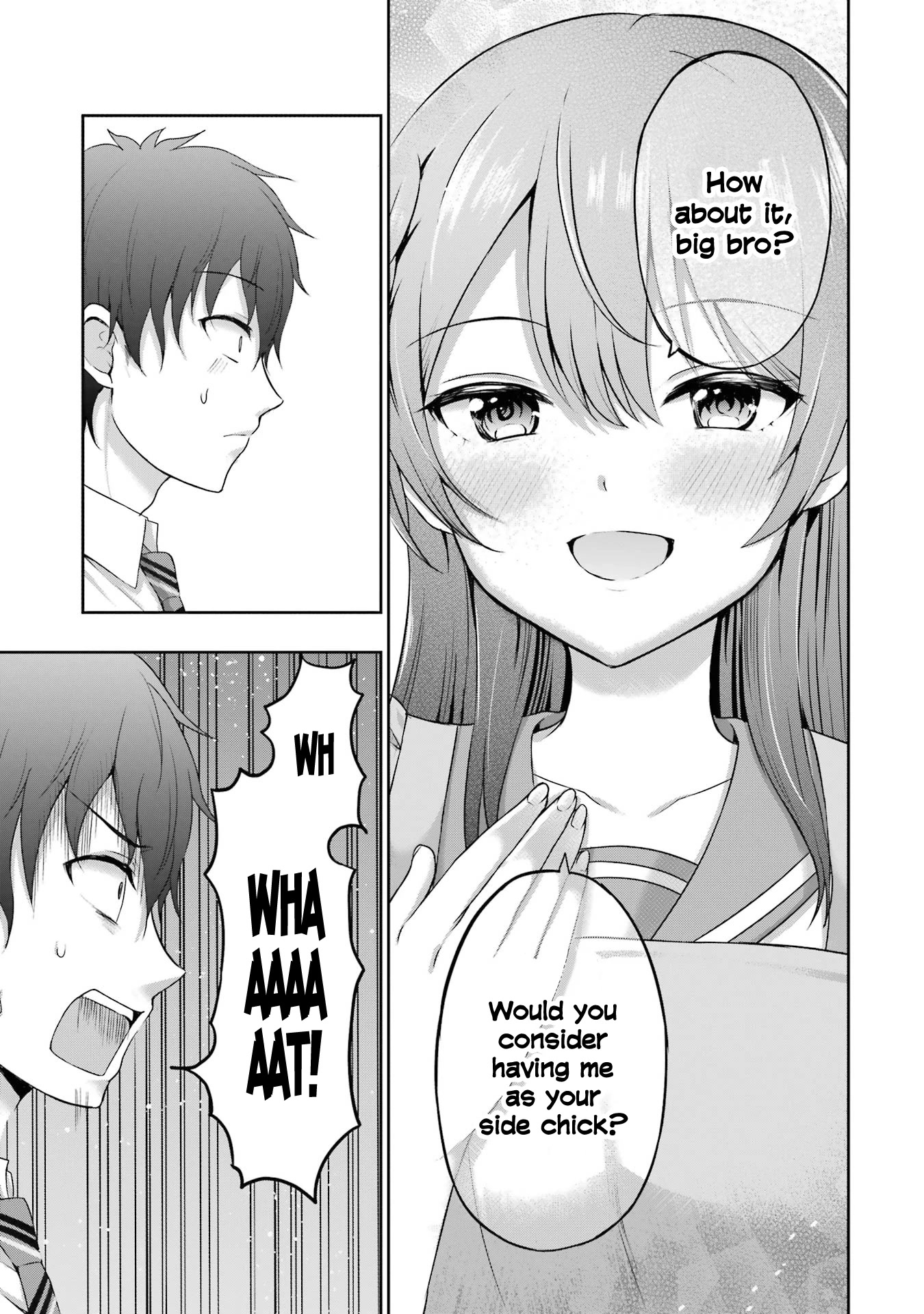 I Kissed My Girlfriend's Little Sister ♥ Chapter 5 page 28 - Chapter 5: Nipping x Domestic