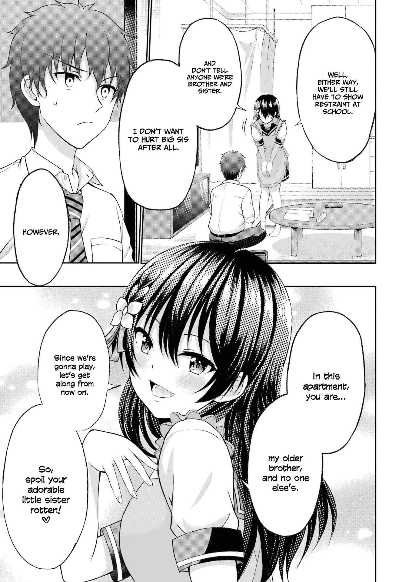 I Kissed My Girlfriend's Little Sister ♥ Chapter 5 page 32 - Chapter 5: Nipping x Domestic
