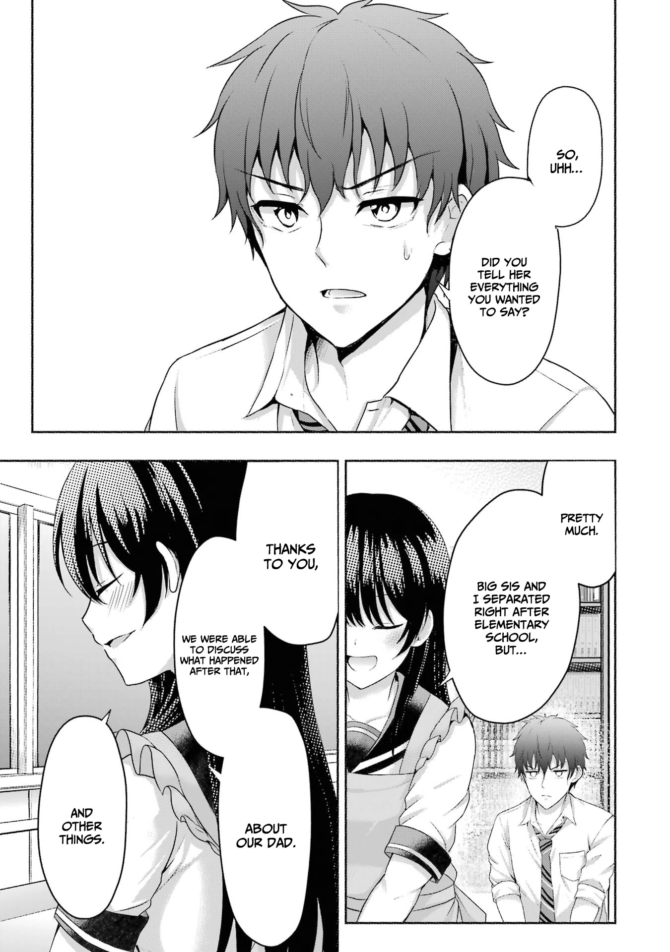 I Kissed My Girlfriend's Little Sister ♥ Chapter 5 page 8 - Chapter 5: Nipping x Domestic