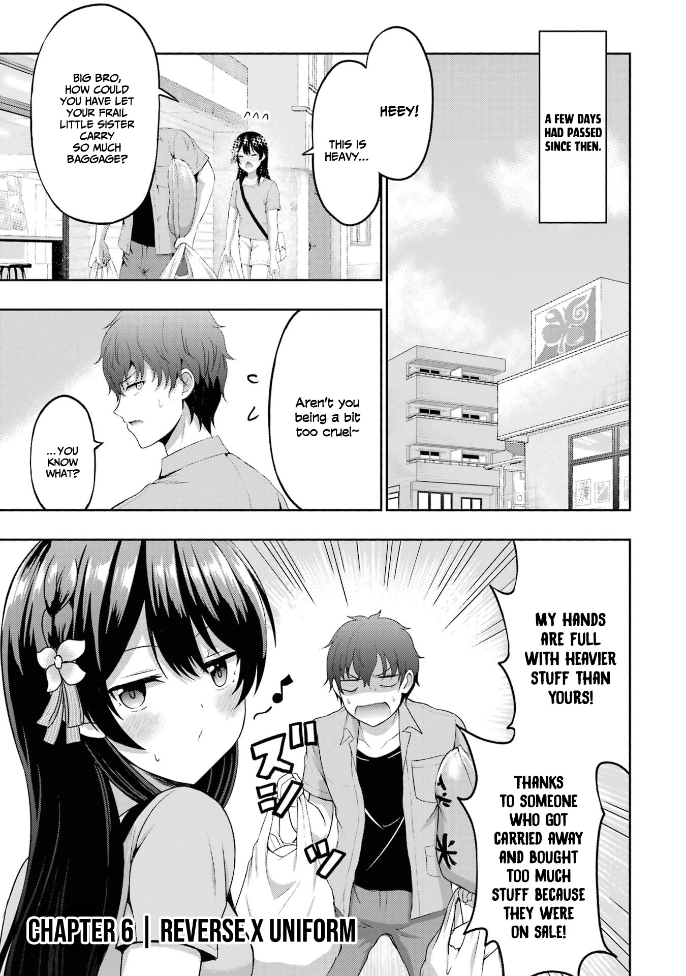 I Kissed My Girlfriend's Little Sister ♥ Chapter 6 page 2 - Chapter 6: Reverse x Uniform