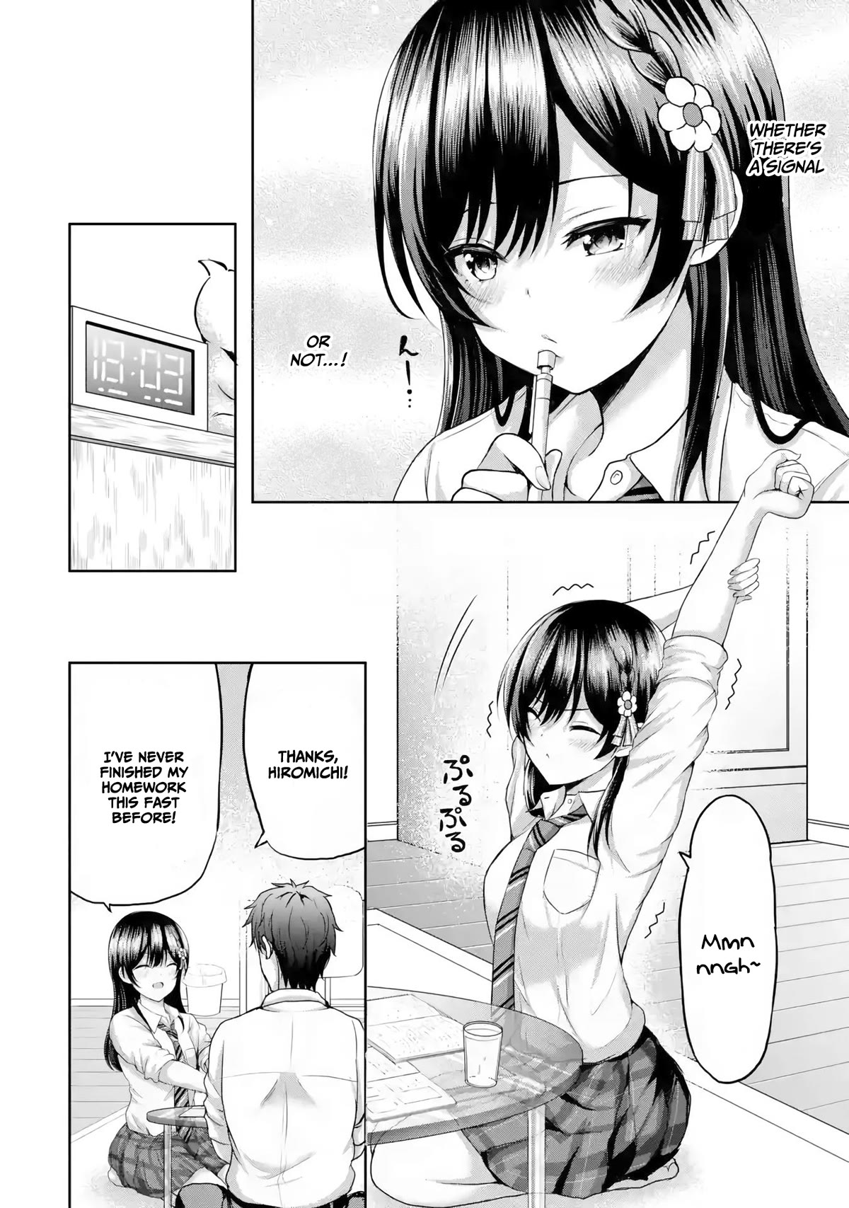 I Kissed My Girlfriend's Little Sister ♥ Chapter 7 page 9 - Chapter 7: Lovey-dovey x Signal