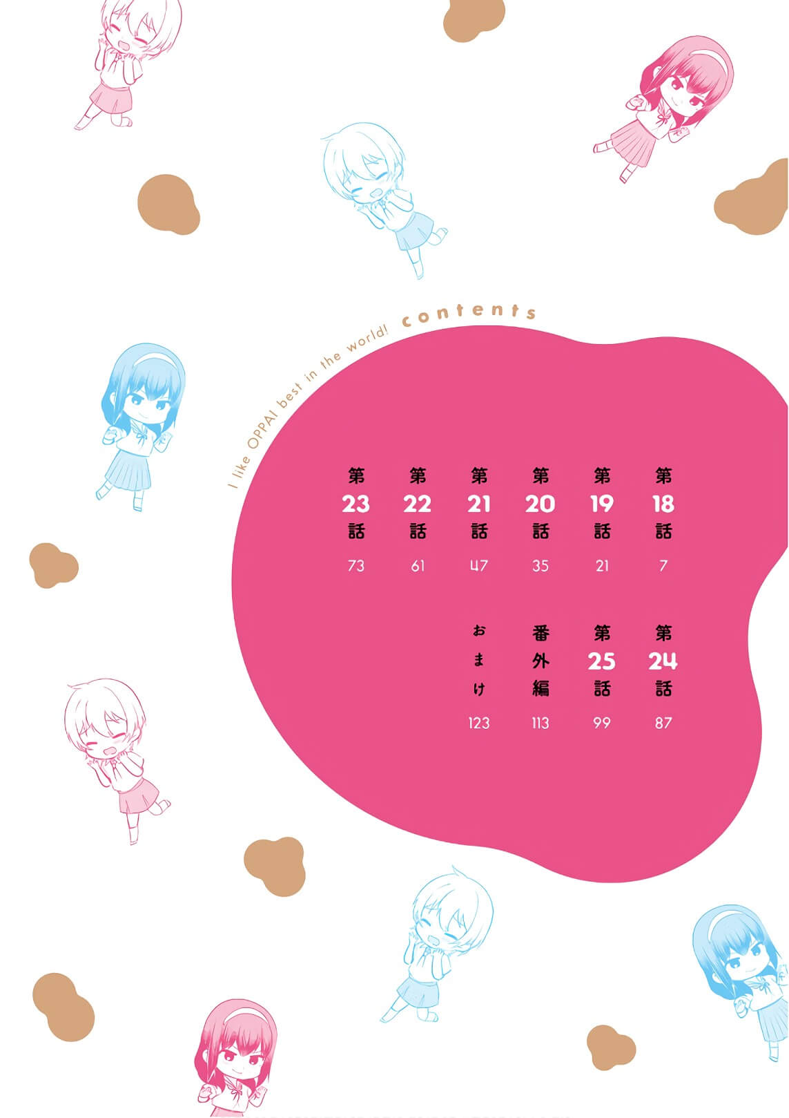 I Like OPPAI Best in the World! Chapter 25.7 page 6 - Chapter 25.7: Volume 3 extras