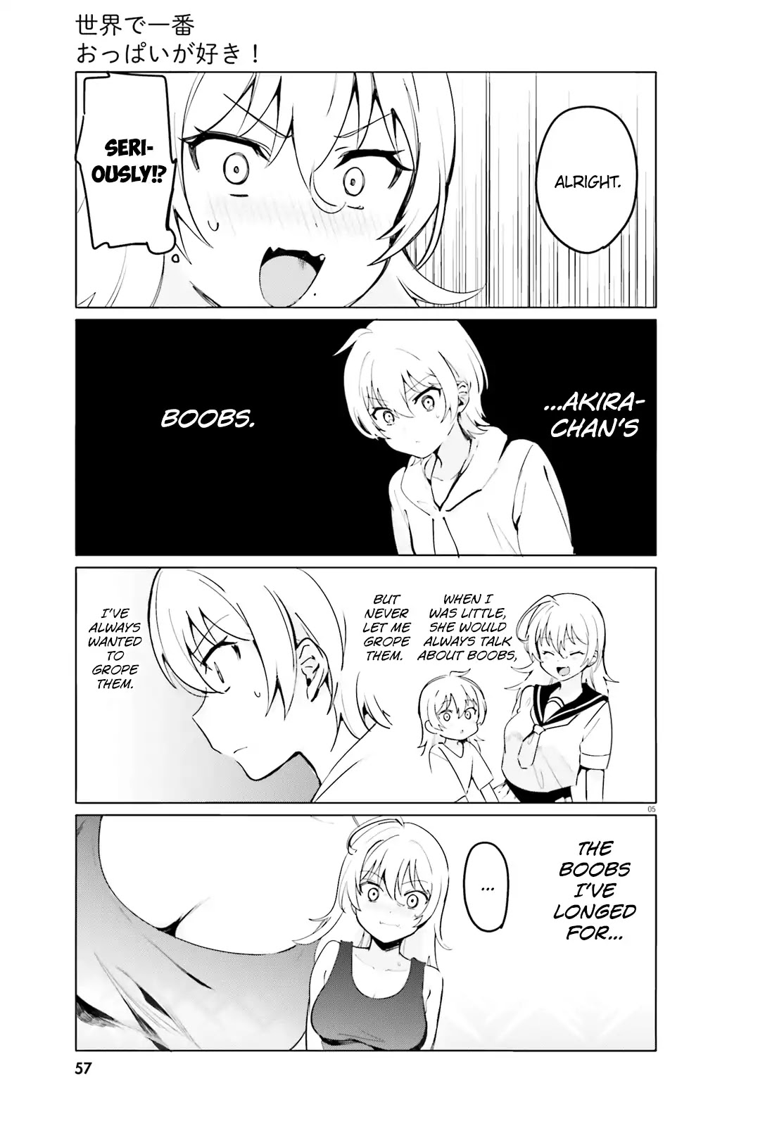 I Like OPPAI Best in the World! Chapter 33 page 5 - Chapter 33