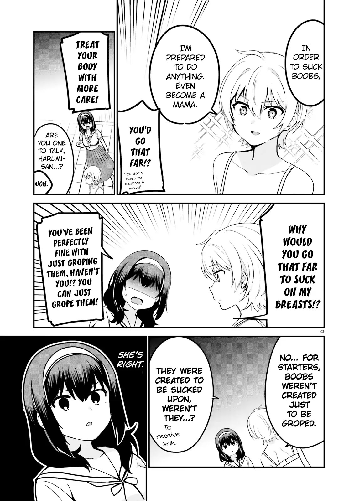 I Like OPPAI Best in the World! Chapter 34 page 3 - Chapter 34