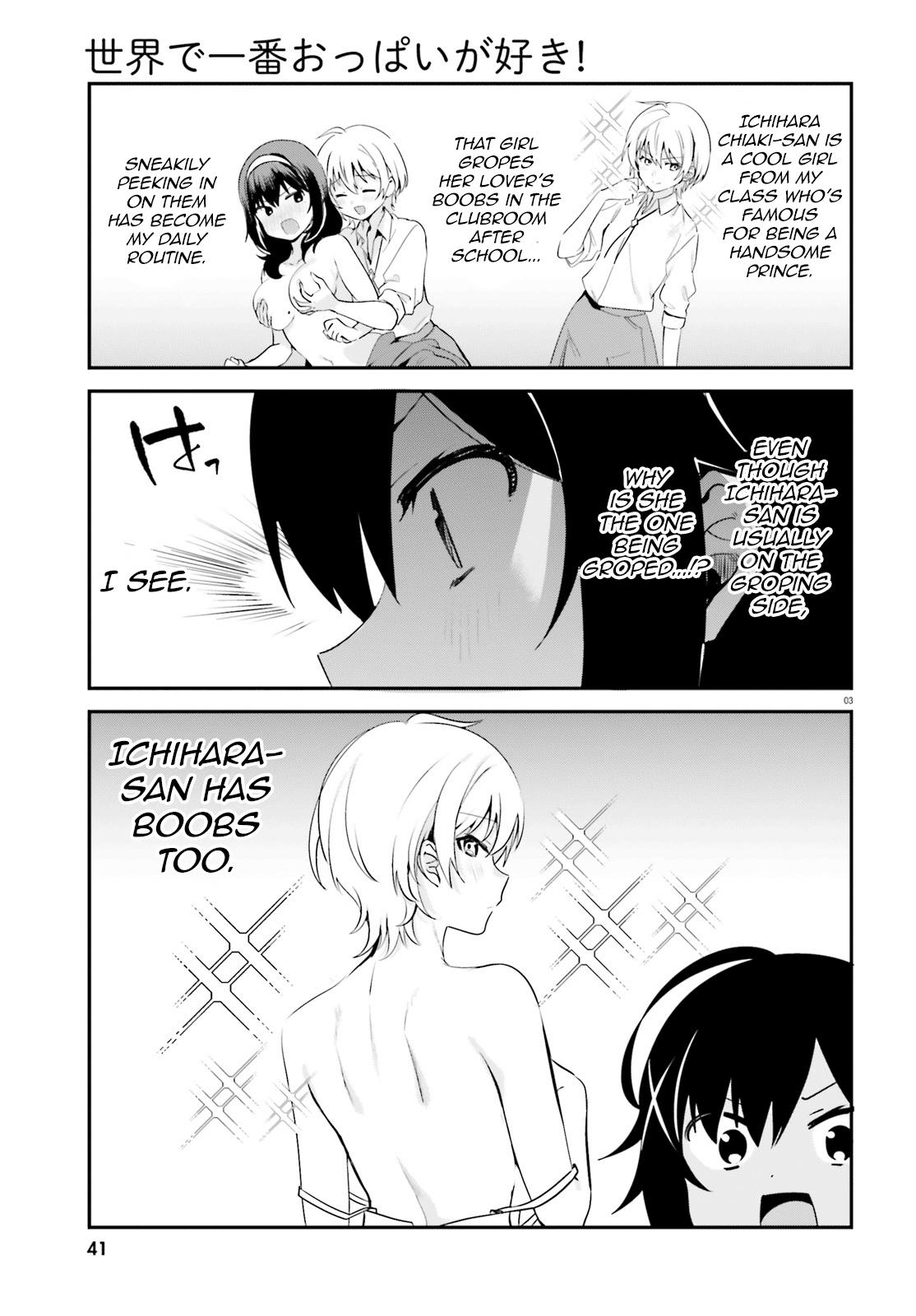I Like OPPAI Best in the World! Chapter 37 page 3 - Chapter 37