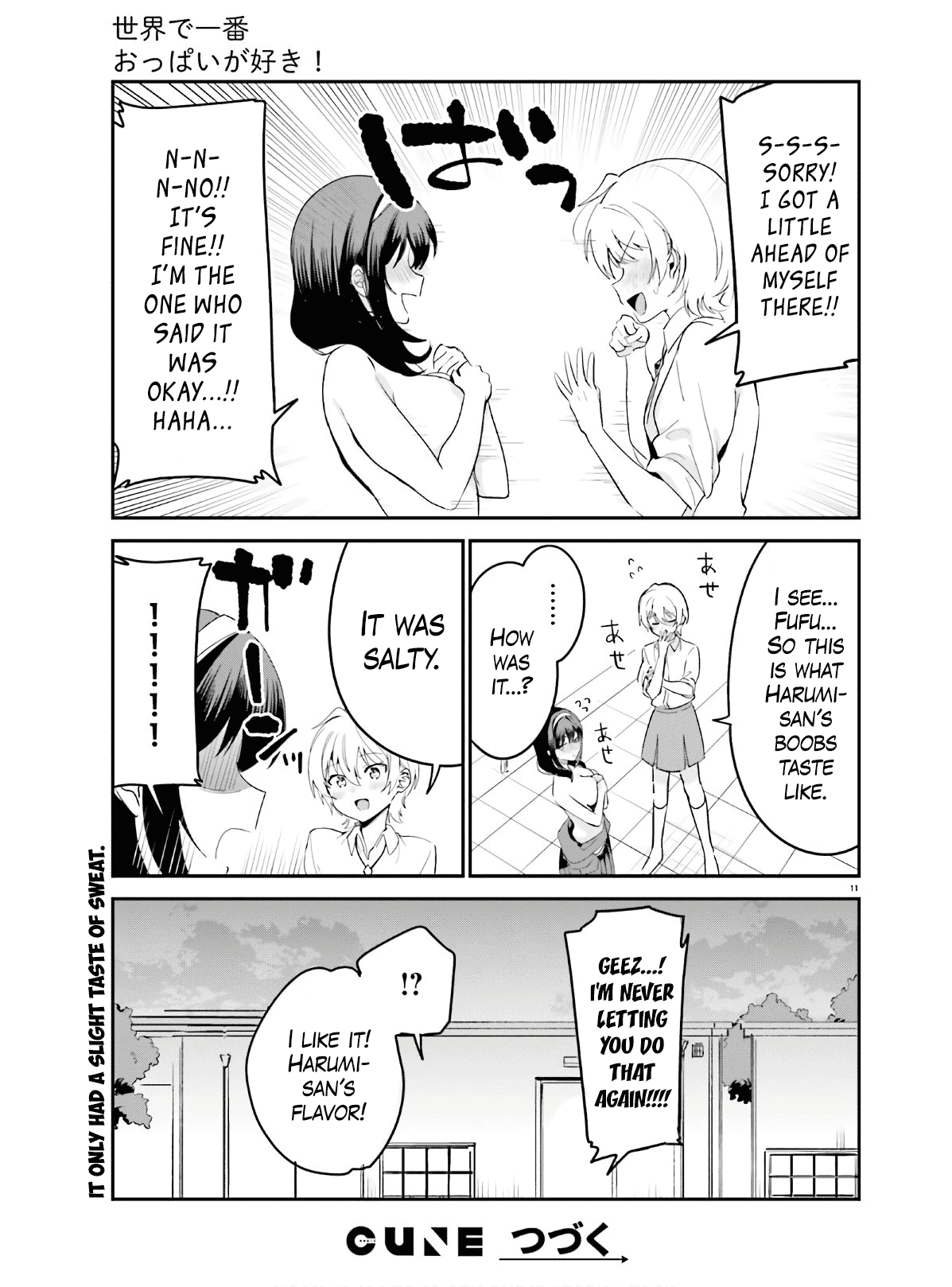 I Like OPPAI Best in the World! Chapter 39 page 11 - Chapter 39