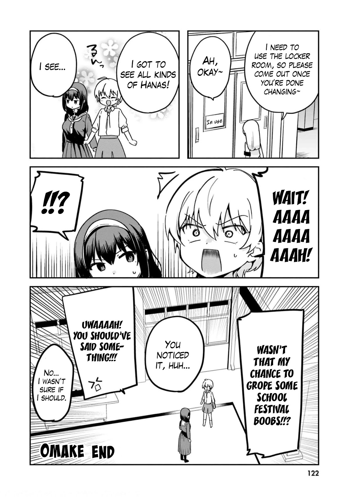 I Like OPPAI Best in the World! Chapter 52.5 page 9 - Chapter 52.5: Volume 6 Extras