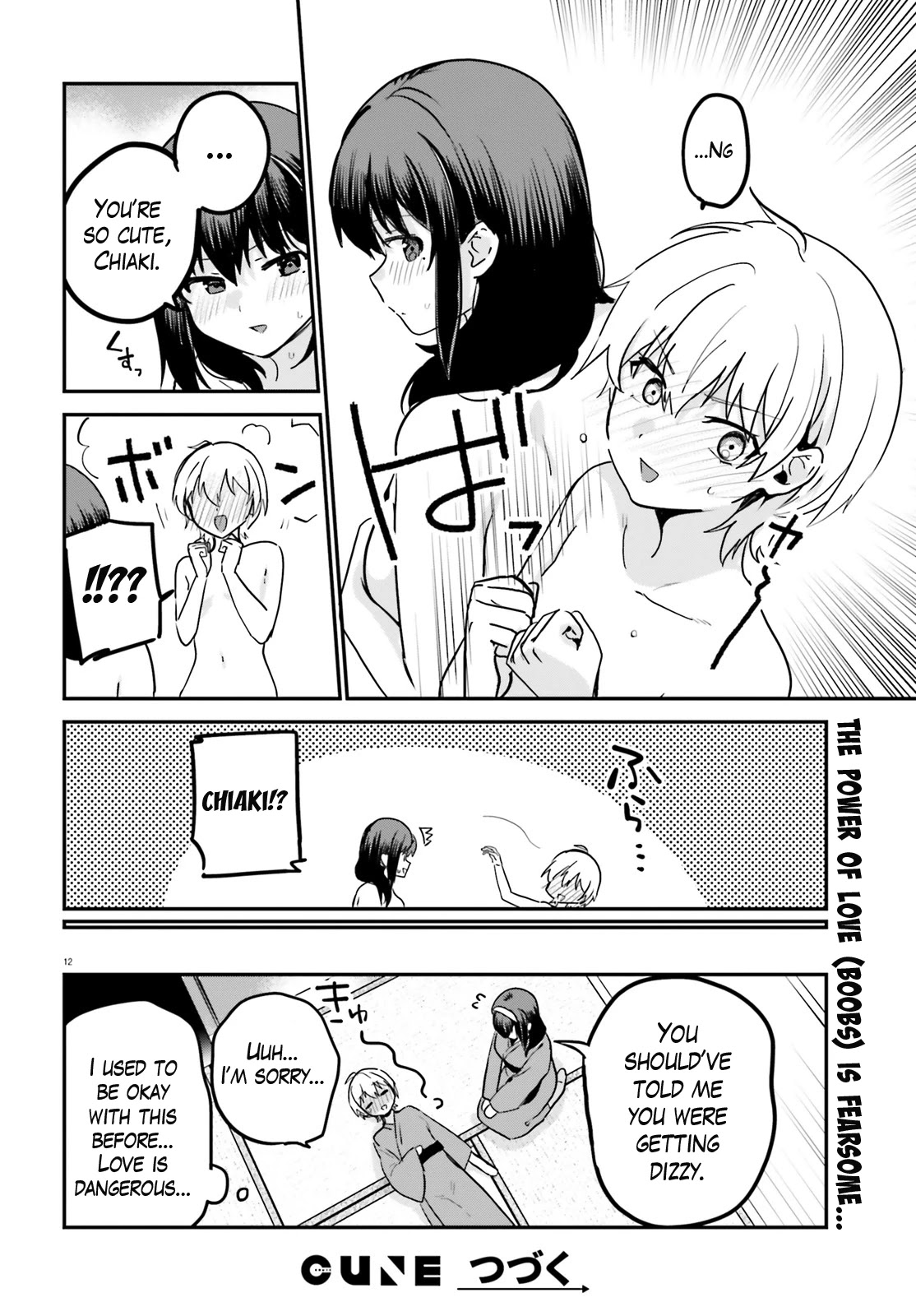 I Like OPPAI Best in the World! Chapter 55 page 12 - Chapter 55