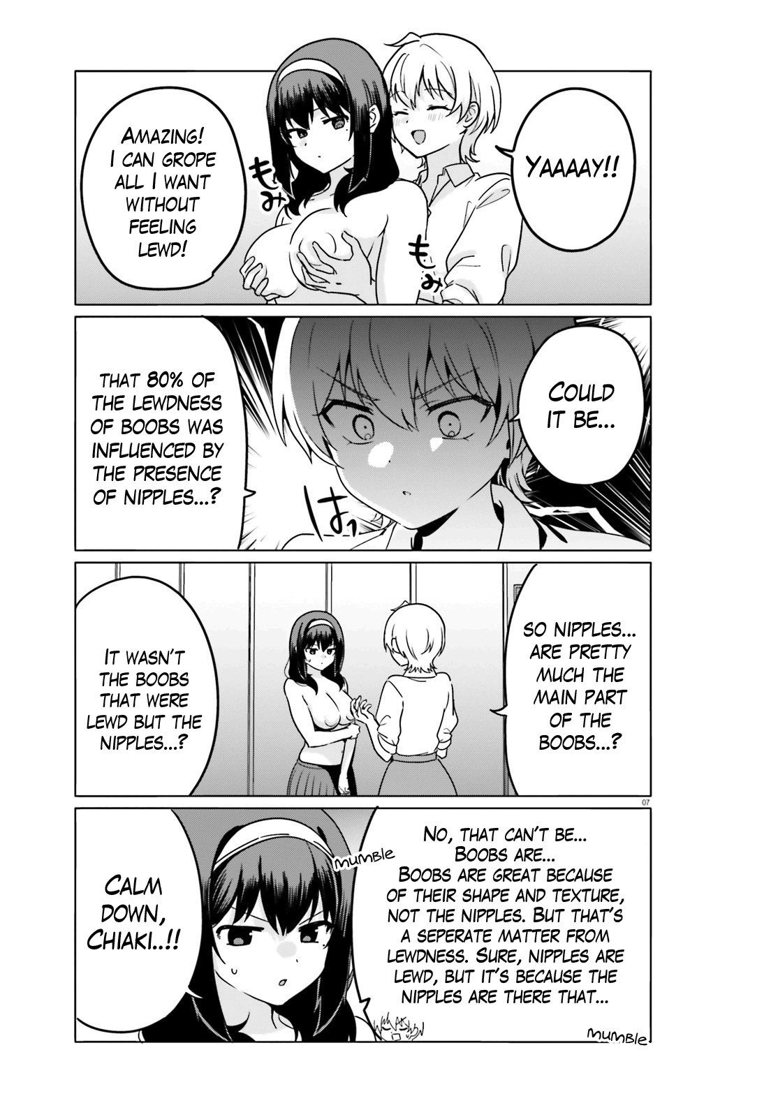 I Like OPPAI Best in the World! Chapter 70 page 7 - Chapter 70