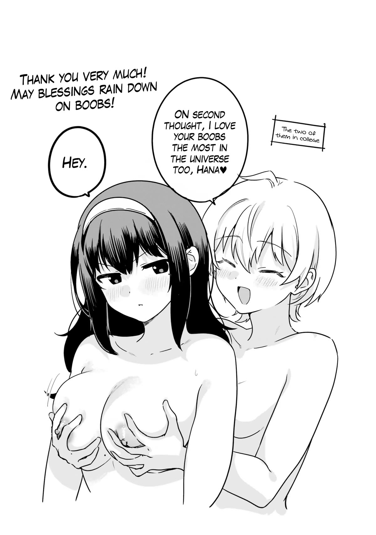 I Like OPPAI Best in the World! Chapter 71.5 page 14 - Chapter 71.5: Volume 8 Extras
