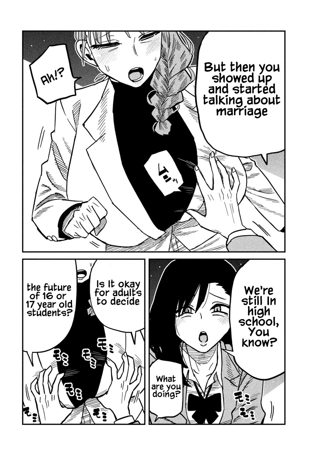 I Like You Who Can Have Sex With Anyone Chapter 103 page 4 - Chapter 103: We're Still In Highschool, You Know?