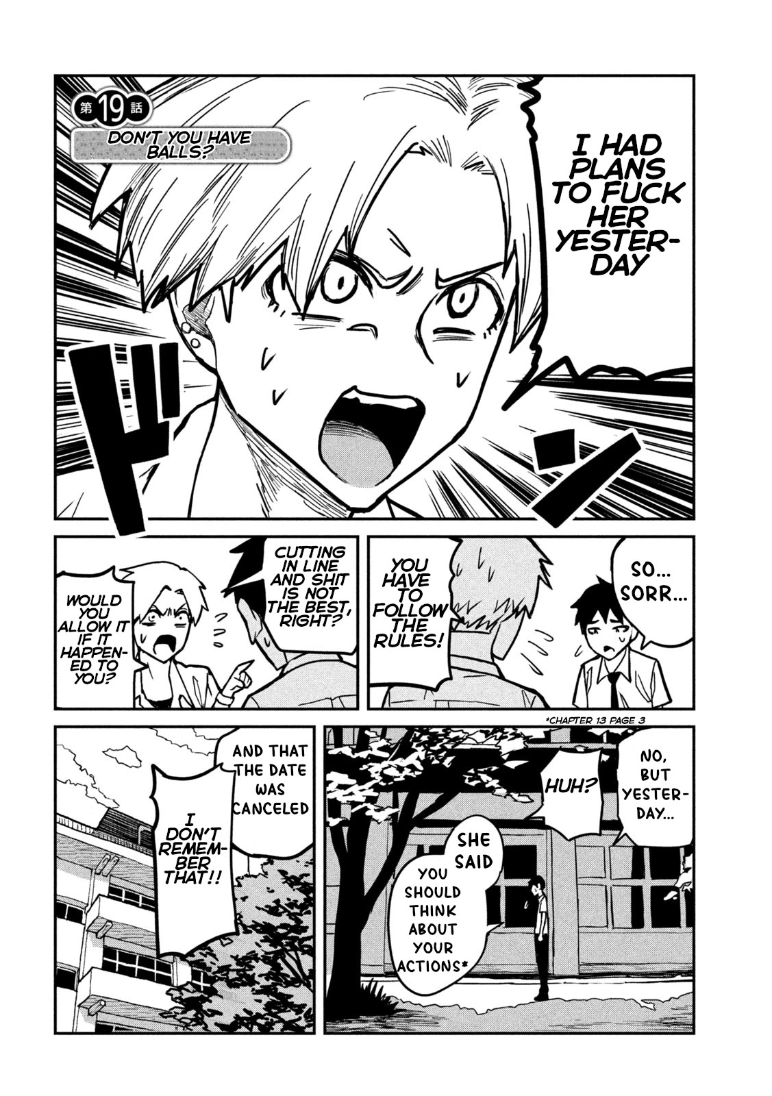I Like You Who Can Have Sex With Anyone Chapter 19 page 2 - Chapter 19: Don't You Have Balls?