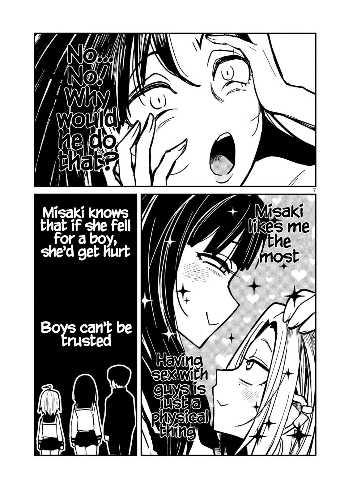 I Like You Who Can Have Sex With Anyone Chapter 30.2 page 7 - Chapter 30.2: Only With Agawa-san (Pre-Redraw)