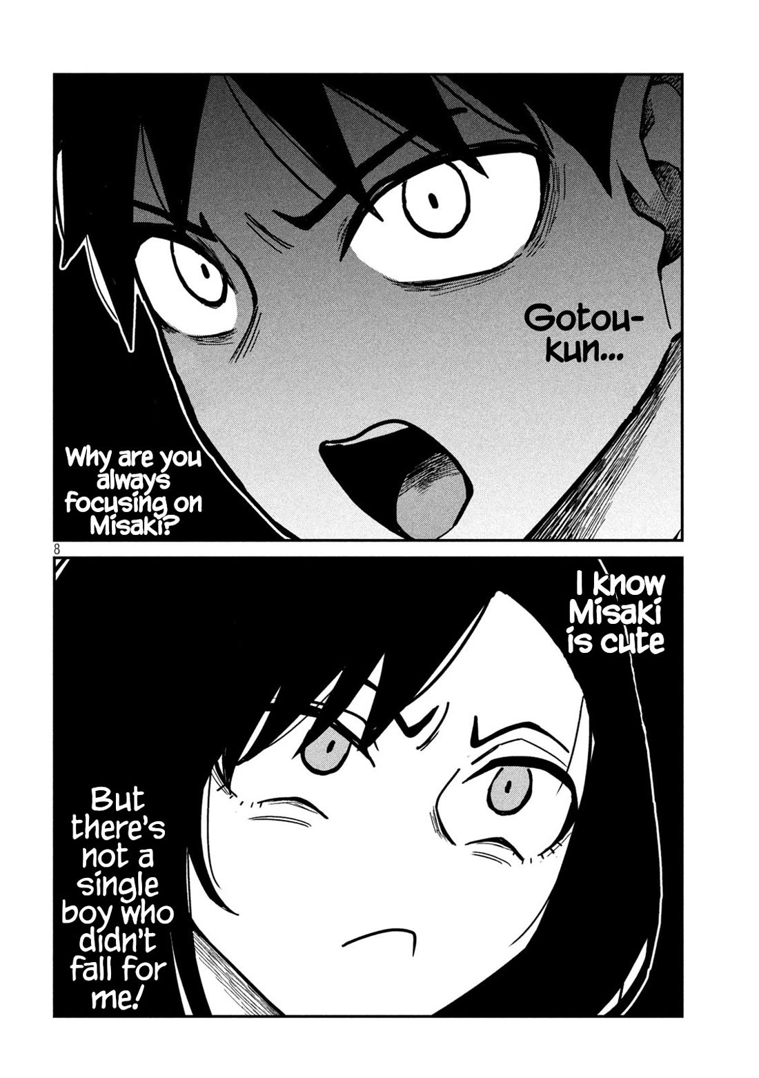 I Like You Who Can Have Sex With Anyone Chapter 30.2 page 8 - Chapter 30.2: Only With Agawa-san (Pre-Redraw)