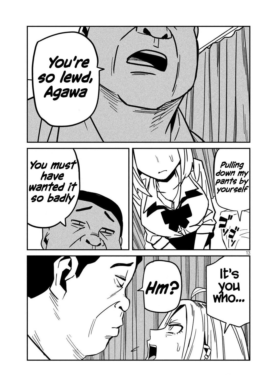 I Like You Who Can Have Sex With Anyone Chapter 30.5 page 13 - Chapter 30.5: You're So Lewd, Agawa (Pre-Redraw)