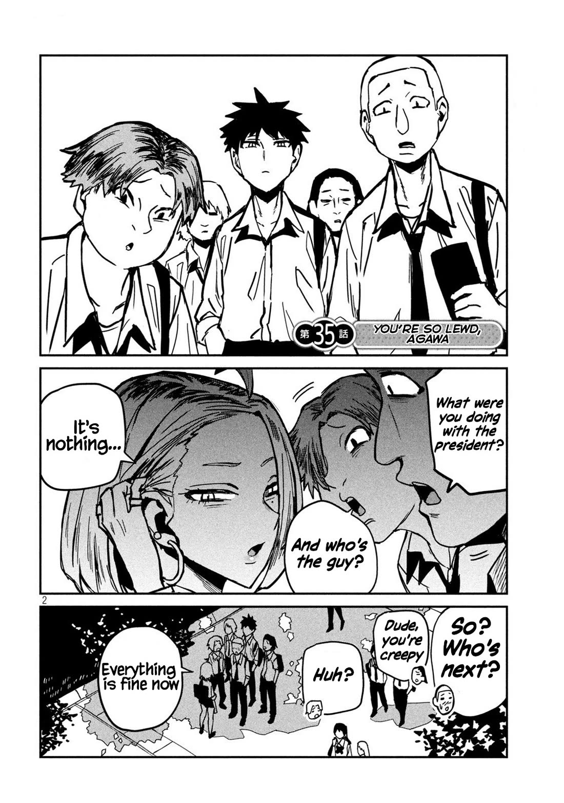 I Like You Who Can Have Sex With Anyone Chapter 30.5 page 2 - Chapter 30.5: You're So Lewd, Agawa (Pre-Redraw)