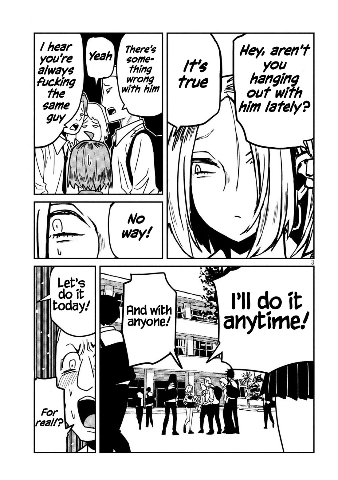 I Like You Who Can Have Sex With Anyone Chapter 30.5 page 3 - Chapter 30.5: You're So Lewd, Agawa (Pre-Redraw)